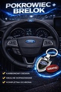 Pokrowiec na kierownice Premium FORD + brelok 
