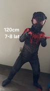 Strój przebranie Spider-Mana 120cm kostium Milesa Moralesa 