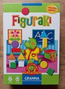 Gra FIGURAKI planszowa Granna nauka zabawa