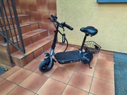 Iscooter F2 Miejski Skuter z Siedziskiem i koszykiem NOWY od 1zł 