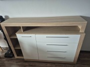 Zestaw mebli do salonu komoda szafka rtv ława 