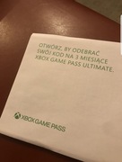Game pass na 3 miesiące, xbox series S/X/ONE