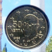 GRECJA 2022 50 CENTÓW UNC !!!!!!!!!!