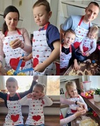 Fartuszki kuchenne dla rodziny