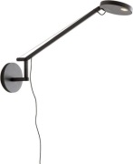 czarny kinkiet artemide