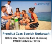 Kurs Nurkowania PADI Nitroks Diver (Teoria) – e-learning PADI