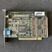 RETRO KARTA GRAFICZNA S3 VIRGE EXPERTCOLOR DSV3325 86C325 N1E3BD 2MB PCI