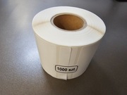 Etykieta foliowa 70x30 mm 1000 sztuk