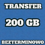 TRANSFER CHOMIKUJ 200 GB BEZTERMINOWO