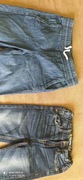 Dwie pary spodni chłopięcych 134 Cubus i H &M