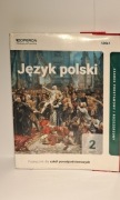 Podręcznik do Języka Polskiego cześć 1 klasa 2 liceum Operon