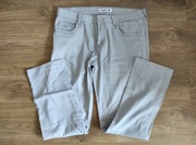 Lekkie spodnie beżowe damskie rozmiar 42 XL Miss Cherry