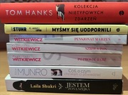 Książki na miły wieczór 7 sztuk