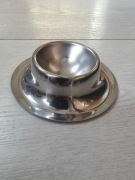 Talerzyk podstawka pod jajko 8,5 x 2 cm stal nierdzewna