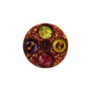 Orgonit Odpromiennik na Telefon Smartfon Ametyst Oliwin Serpentynit Rubelit