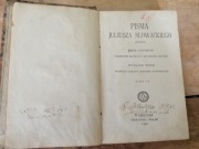 Stara książka PISMA JULIUSZA SŁOWACKIEGO