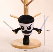 Capuccino Assasino Uroczy Pluszowy Brelok – Brainrot Gadżet