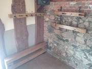 Meble retro loft industrialne. Zestaw