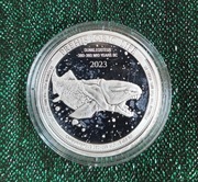 20 Francs Congo Prehistoric Life, Dunkleosteus 2023 rok. 