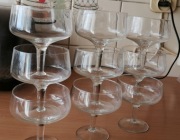 kieliszki do szampana, vintage, prl, 13szt