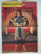 Michael Jackson  (plakat 50 x 35 cm, z czasopisma „Dziennik Ludowy”)