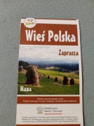 Wieś Polska mapa turystyczna 