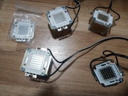 Led COB 50W 30-34V 1,5A Niebieski 460nm komplet 5 sztuk do roślin led grow