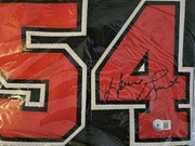 ! AUTOGRAF 2 Koszulki NBA z autografami -  Horacy Grant i Alonso Mourning