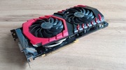 Geforce GTX 1060 6gb MSI Gaming X uszkodzona