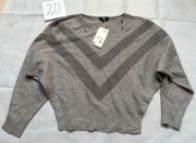 Szary sweter C&A r. S nowy z metka 