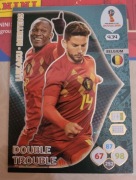 Lukaku/Mertens double trouble Russia 2018 panini
