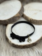 Bransoletka kokardka z zawieszką