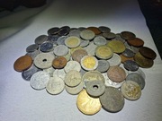 Stare monety 85 szt. i banknoty cały świat