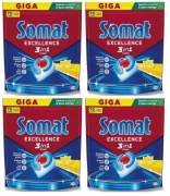 Somat Excellence 3w1 Kapsułki do zmywarki LEMON 280 szt.