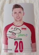 Mateusz Bieniek autograf POLSKA 