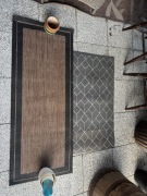 Dwa chodniki dywaniki na balkon taras patio wycieraczki Ikea