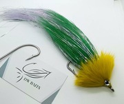 Streamer Szczupakowy DWbaits SilverGreen 25 cm