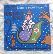 prl płyta winylowa z bajką, winyl Królowa Zima Baśnie o Bolku i Lolku 