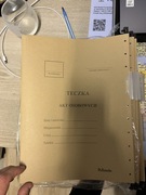 Teczki zawieszane na akta osobowe a4