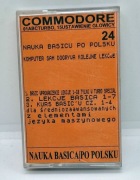 Kaseta Commodore nr.24 - Nauka Basica po polsku