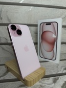 iPhone 15/Pink/100% Kondycji/Świetny Stan/Zestaw/Gwarancja
