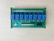 Moduł przekaźnikowy izolowany 8 kanałowy 5V 10A na szynę DIN