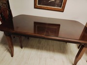 Stół dębowy rozkładany duży stylizowany 