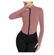 Damska oddychająca kurtka top sportowy z zamkiem XL