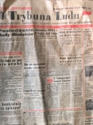 Gazeta Trybuna Ludu 19 maj 1984rok