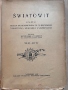Światowit. Rocznik Muzeum Archeologicznego, tom XIV, 1930/1931 r.