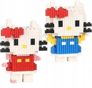 Klocki Konstrukcyjne Mini Hello Kitty Do Złożenia Dekoracyjny Zestaw