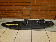 Deska Wakeboard, mocowania na same stopy 