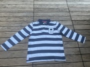 Bluzka w paski z kołnierzykiem 134