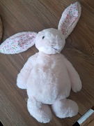 nowy różowy króliczek przytulanka wysokość 30 cm